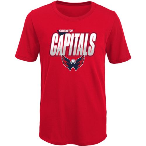 売れ筋商品|||ファナティクス カットソー トップス レディース Women's Red Washington Capitals Faded Wash T-Shirt Red womens-fanatics-red-washington