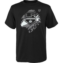 NHL Youth Los Angeles Kings Knockout Black T-Shirt