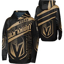 NHL Youth Vegas Golden Knights Home Ice Black Pullover Hoodie