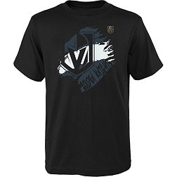 NHL Youth Vegas Golden Knights Knockout Black T-Shirt