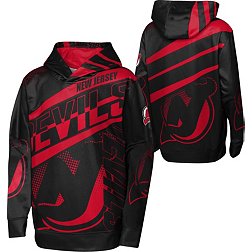 NHL Youth New Jersey Devils Home Ice Black Pullover Hoodie