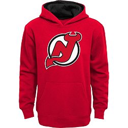 NEW Majestic New Jersey Devils Glow In The Dark Youth NHL T-Shirt Gray  Large L