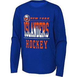 NHL Youth New York Islanders Barnburner Blue Long Sleeve Shirt
