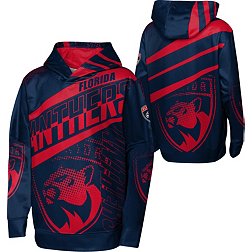 NHL Youth Florida Panthers Home Ice Navy Pullover Hoodie
