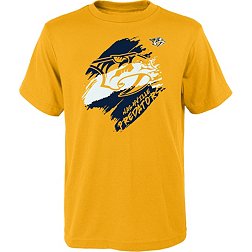 NHL Youth Nashville Predators Knockout Gold T-Shirt