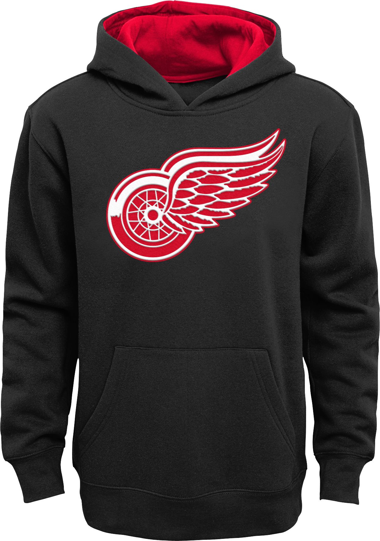 Dick's Sporting Goods NHL Detroit Red Wings Block Party Elevate Play Red  Pullover Hoodie