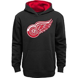 Youth Red Detroit Wings Primary Logo T-Shirt