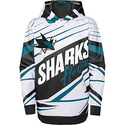 San Jose Sharks Kids Youth Girls Size Hooded Light Sweatshirt Official NHL  New