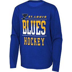 NHL Youth St. Louis Blues Saucer Pass Blue T-Shirt