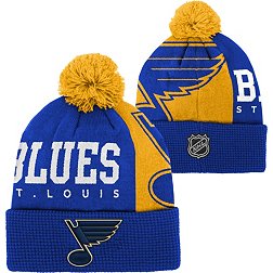Lids St. Louis Blues adidas Women's Speckle Cuffed Knit Hat with Pom - Gray
