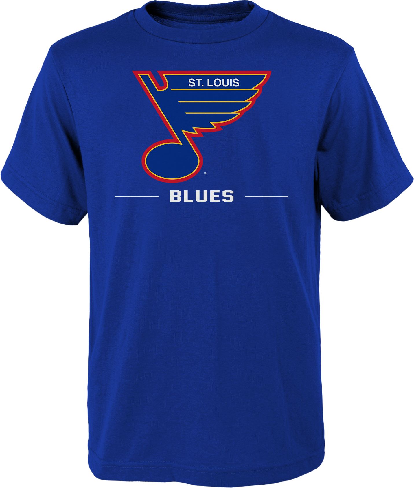 NHL Youth St. Louis Blues Reissue Blue V-Neck T-Shirt