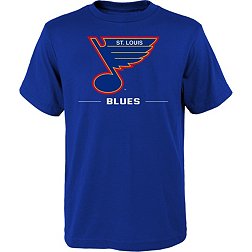 NHL Youth St. Louis Blues Reissue Blue V-Neck T-Shirt