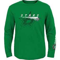 NHL Youth Dallas Stars Green Corked Ice Long Sleeve T-Shirt