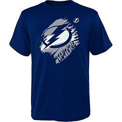 NHL Youth Tampa Bay Lightning Knockout Blue T-Shirt