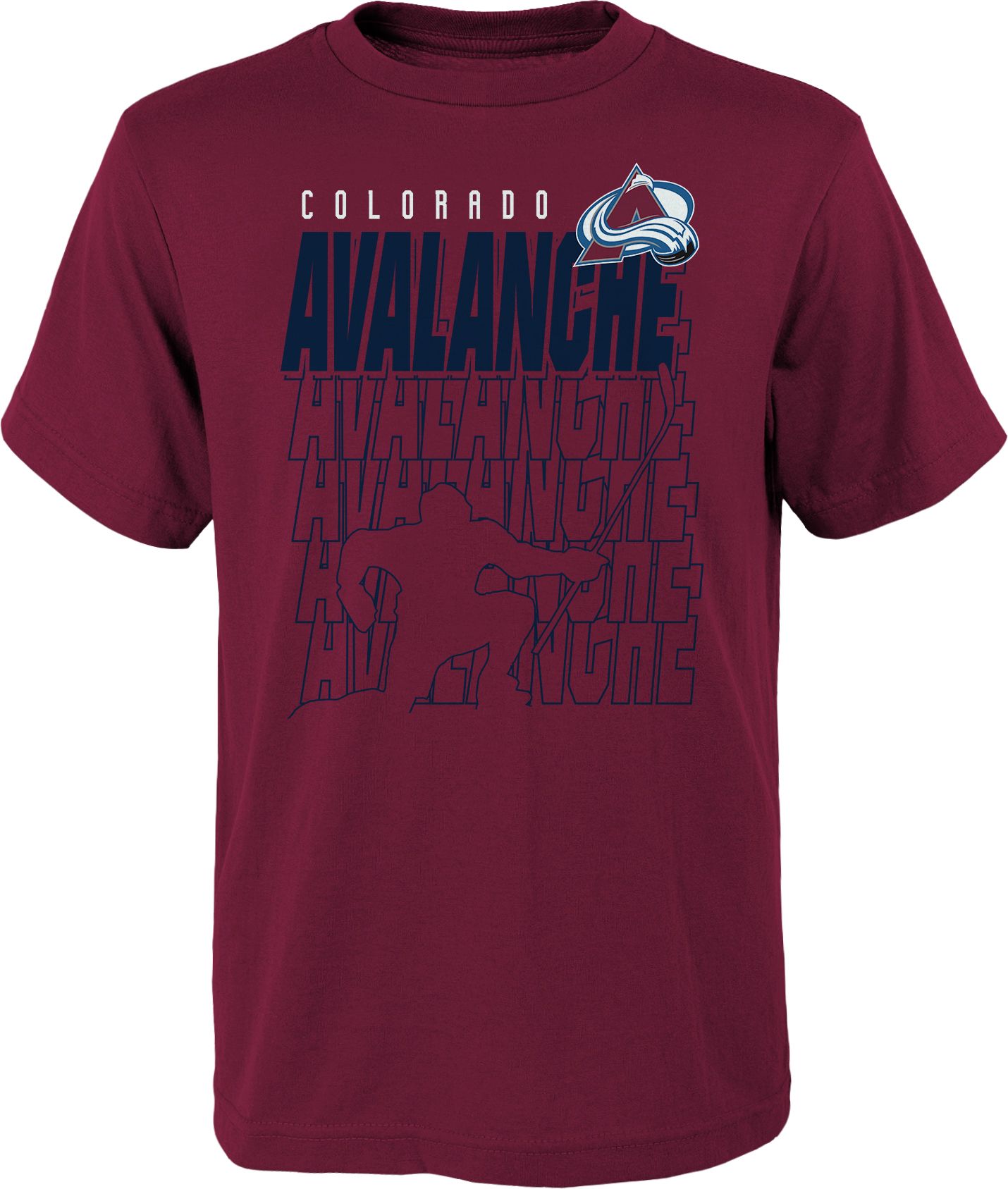 NHL Youth Colorado Avalanche Celly Time Maroon T-Shirt