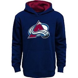 NHL Youth Colorado Avalanche Prime Alternate Navy Pullover Hoodie
