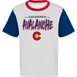 New Colorado Avalanche KIDS Girls Sizes (5/6-6X) M-L White Pink Hoodie $30