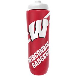 Party Animal Wisconsin Badgers 32 oz. Squeezy Water Bottle
