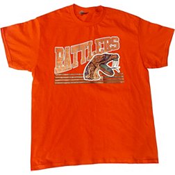 Tones of Melanin Florida A&M Rattlers Orange Classic Print T-Shirt
