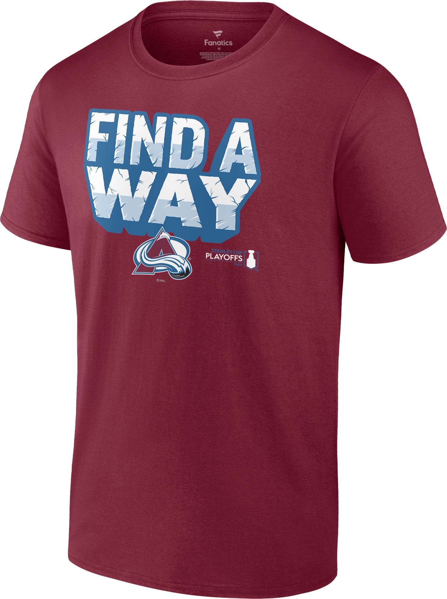 Fanatics Brand NHL 2022 Stanley Cup Playoffs Colorado Avalanche