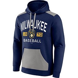 Dick's Sporting Goods Levelwear Women's Milwaukee Brewers White Vega Cut  Off Fleece Sweatshirt