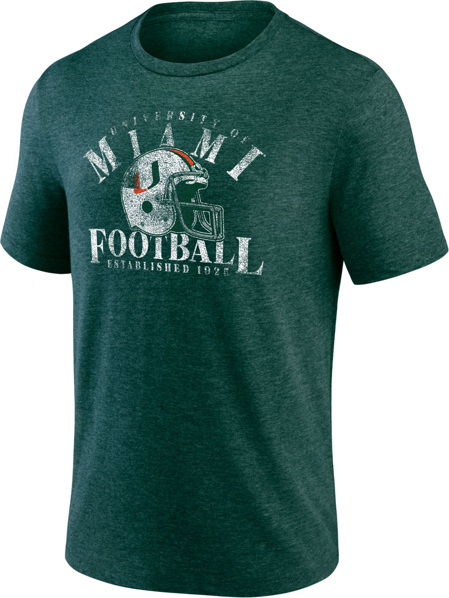 NCAA Men's Miami Hurricanes Green The Goods T-Shirt