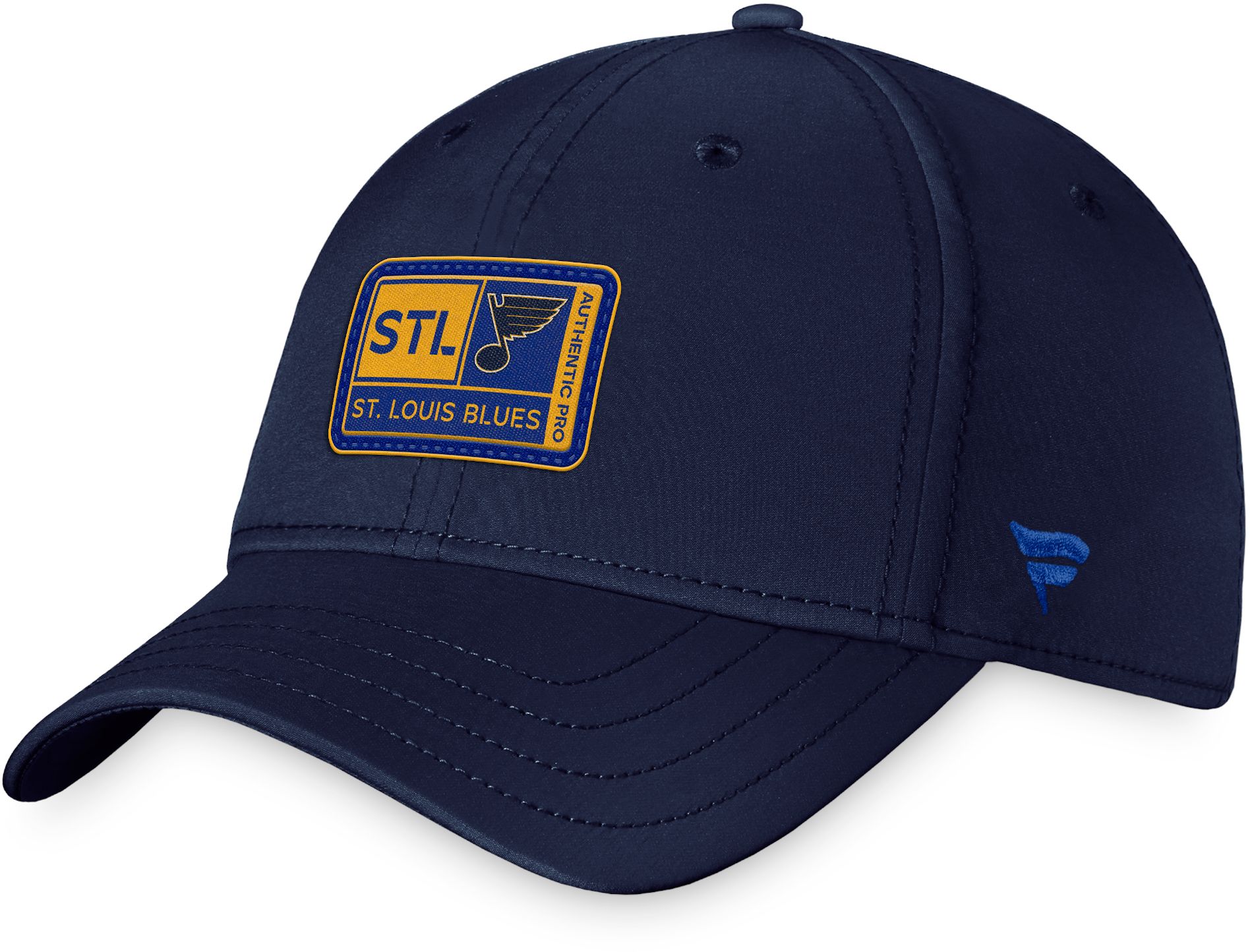 NHL St. Louis Blues 2023 Authentic Training Camp Flex Hat - Blue