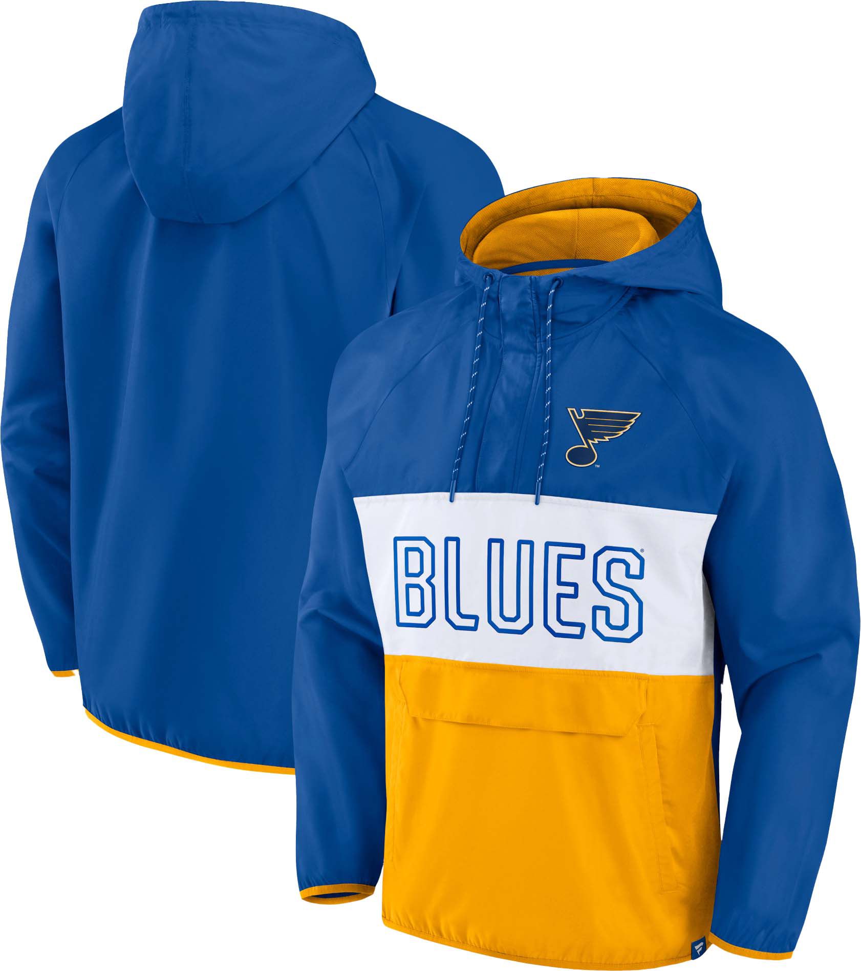 NHL St. Louis Blues Defender Deep Royal Pullover Jacket