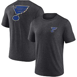 NHL St. Louis Blues Shoulder Patch Grey T-Shirt
