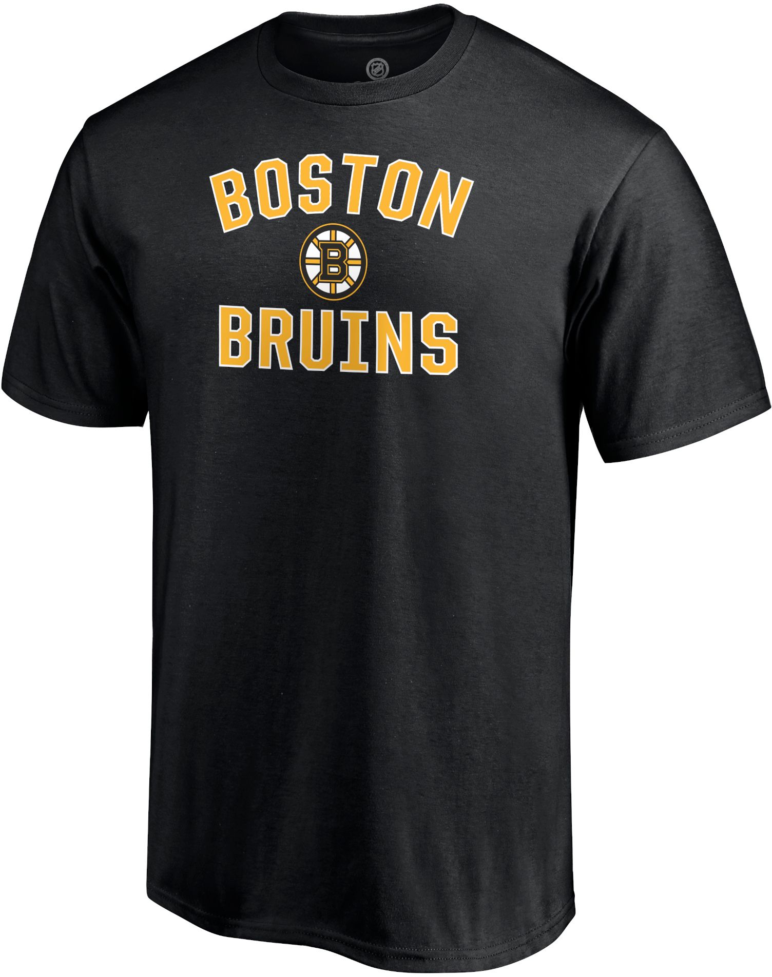 NHL Adult Boston Bruins Victory Arch Black T-Shirt