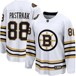 NHL Boston Bruins Centennial David Pastrnák #88 Breakaway Away Replica Jersey
