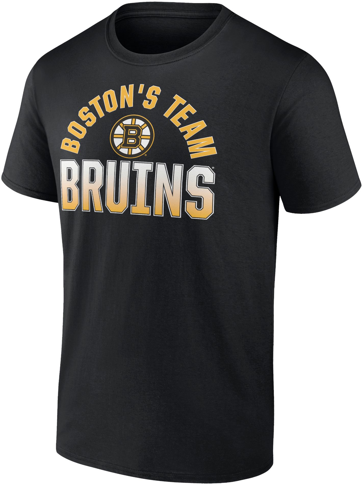 NHL Boston Bruins Wordmark Black T-Shirt