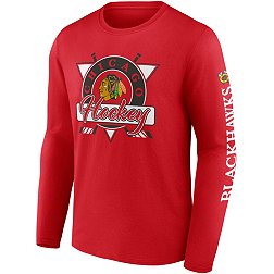 NHL Chicago Blackhawks Graphic Sleeve Hit Red Long Sleeve Shirt
