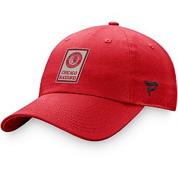 NHL Chicago Blackhawks Patch Red Adjustable Hat