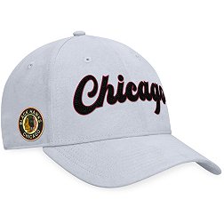 NHL Chicago Blackhawks Vintage Suede Grey Snapback Hat