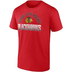 NHL Chicago Blackhawks Wordmark Red T-Shirt