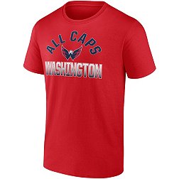 Men's Fanatics Branded Navy Washington Capitals 2022 Stanley Cup Playoffs  Slogan T-Shirt