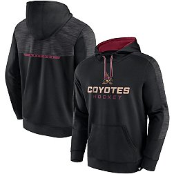 NHL Arizona Coyotes Wordmark Black Pullover Hoodie