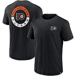NHL Philadelphia Flyers 2-Hit Logo Black T-Shirt