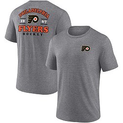 NHL Philadelphia Flyers 2-Hit Tri-Blend Grey T-Shirt