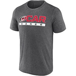 NHL Carolina Hurricanes Logo Grey Tri-Blend T-Shirt