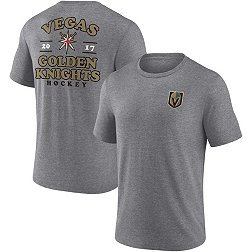 NHL Vegas Golden Knights 2-Hit Tri-Blend Grey T-Shirt