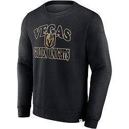 NHL Vegas Golden Knights Vintage Black Crew Neck Sweatshirt