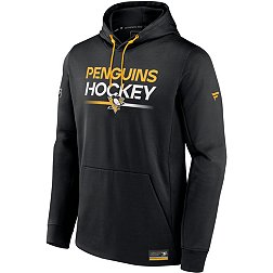 NHL Pittsburgh Penguins Authentic Pro Rink Black Pullover Hoodie