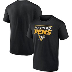 NHL Pittsburgh Penguins Ice Cluster Black T-Shirt