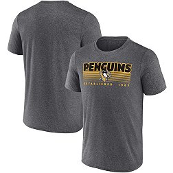 NHL Pittsburgh Penguins Lights Out Charcoal Synthetic T-Shirt