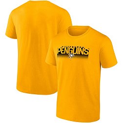 NHL Pittsburgh Penguins Formation Yellow Gold T-Shirt