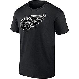 Men's Detroit Red Wings adidas Gray Original Six Tri-Blend T-Shirt