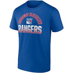NHL New York Rangers Wordmark Blue T-Shirt