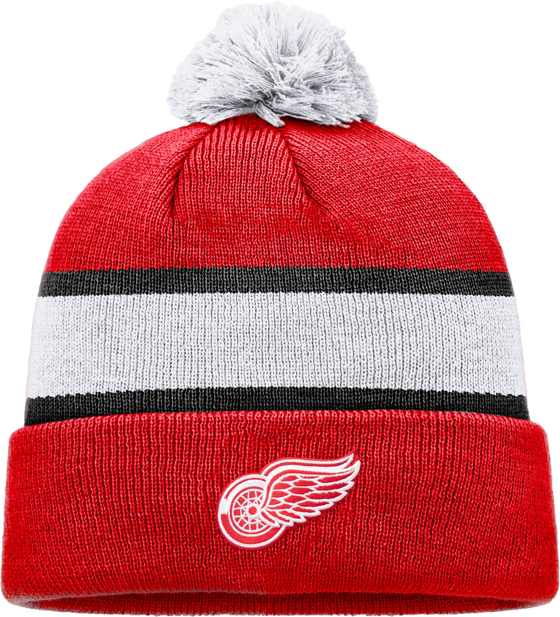 NHL Detroit Red Wings Breakaway Pom Knit Beanie